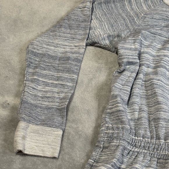 LOFT Lightweight Striped Knit Dress with Drawstring Waist - Picture 3 of 5